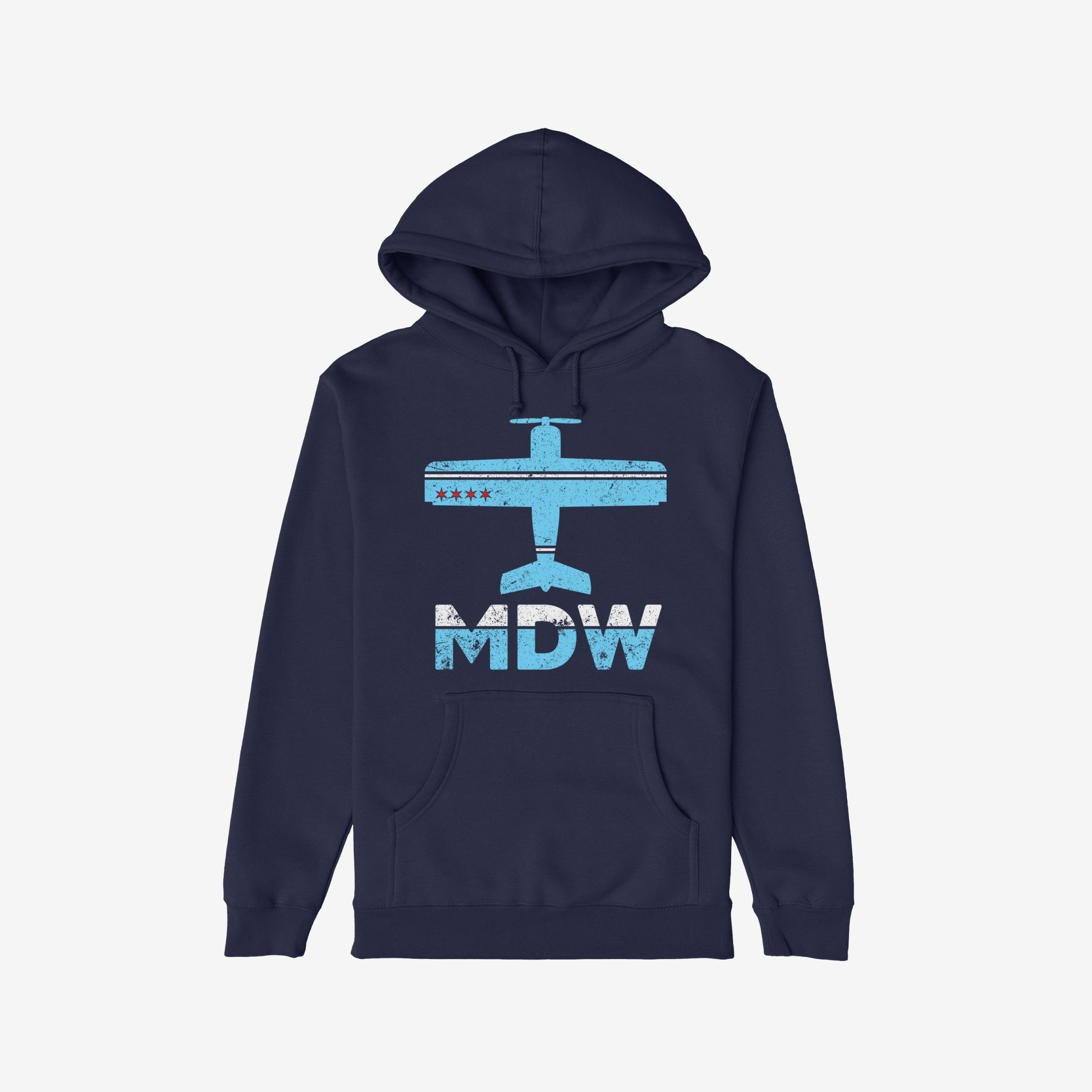 Chicago MDW Midway Airport Hoodie & Sweatshirt