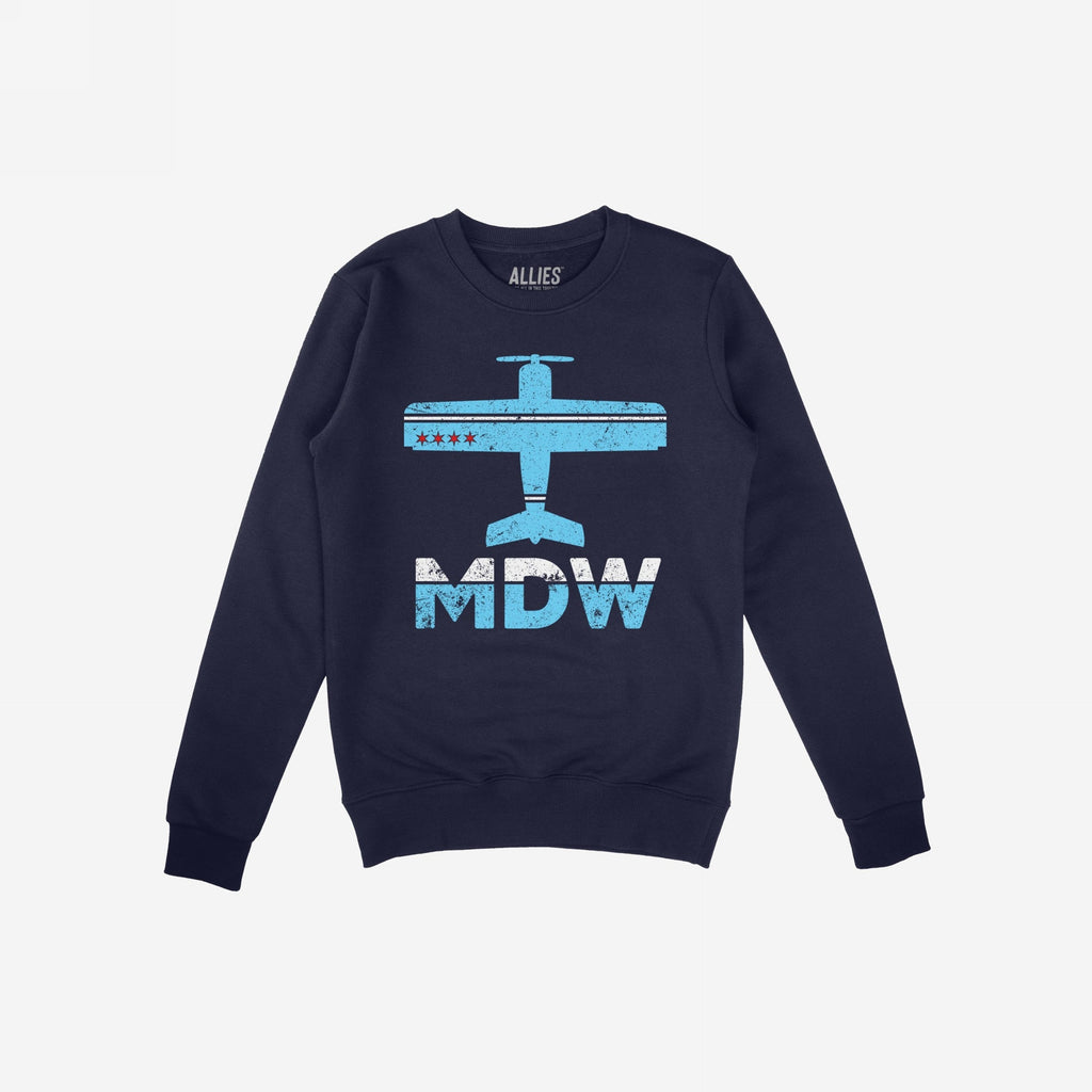 Chicago MDW Midway Airport Hoodie & Sweatshirt