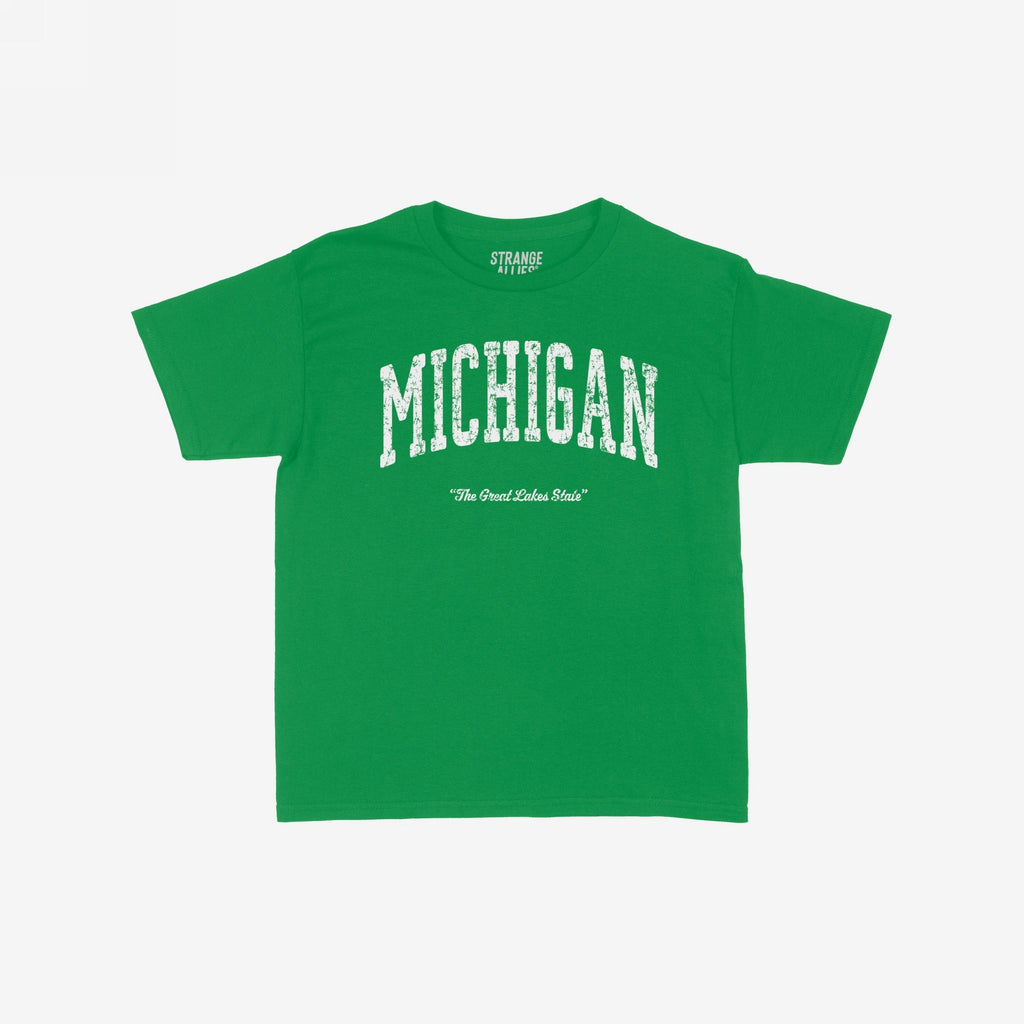 Michigan Vintage Women's Baby Tee
