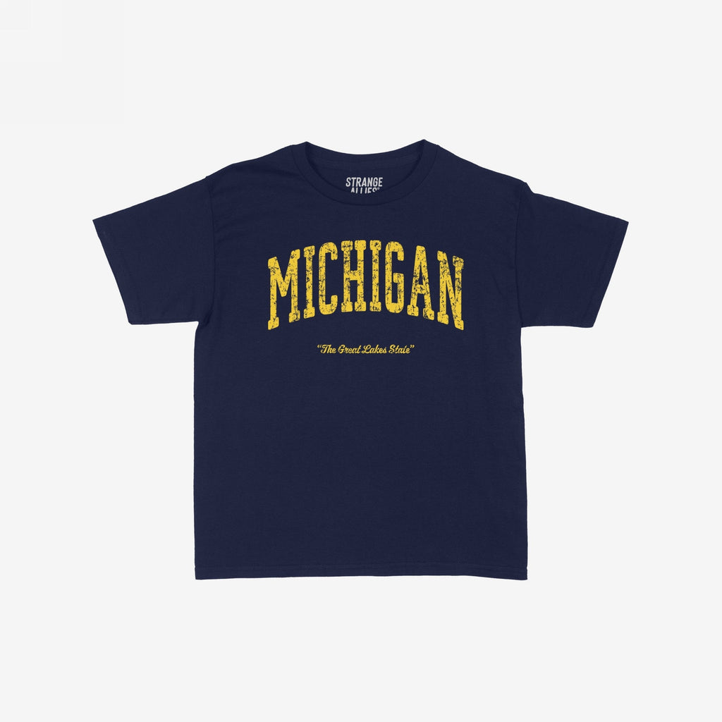 Michigan Vintage Women's Baby Tee