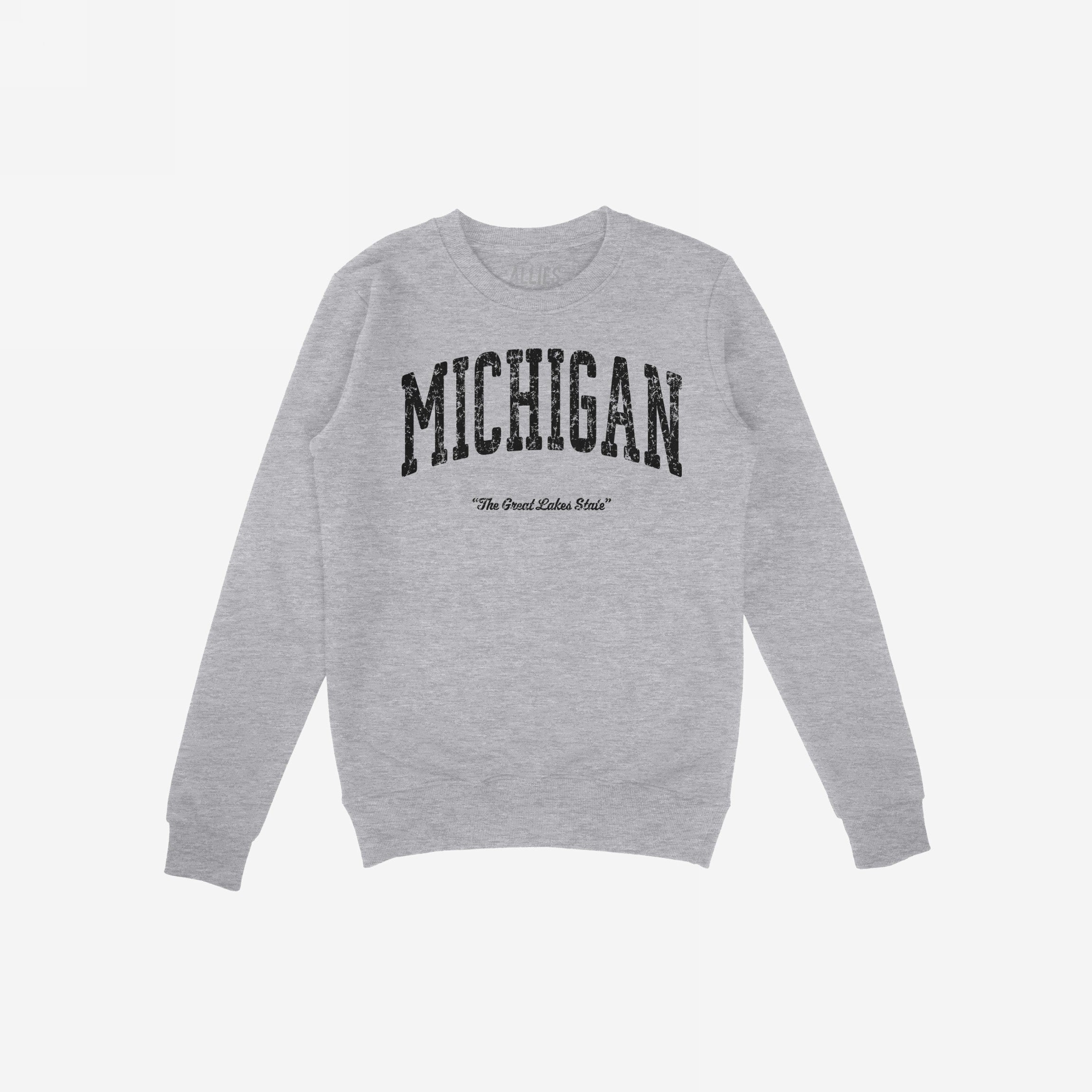 Michigan Vintage Hoodie & Sweatshirt