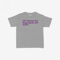 Minnesota Football Stadium Address Women's Baby Tee