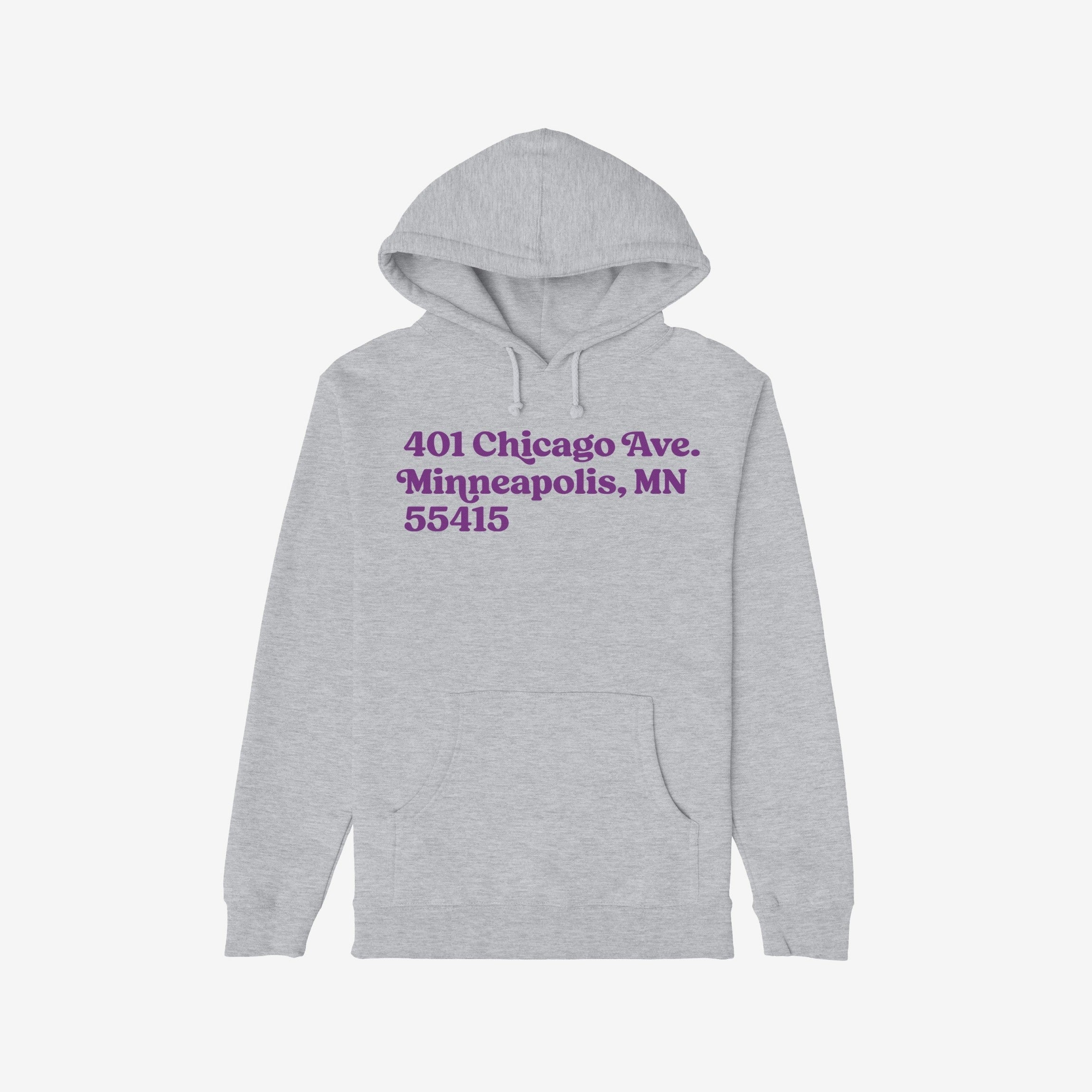 Minnesota Football Stadium Address Hoodie & Sweatshirt
