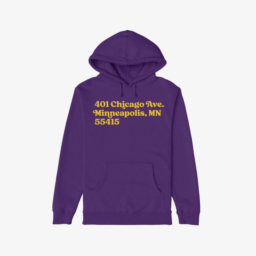 Minnesota Football Stadium Address Hoodie & Sweatshirt