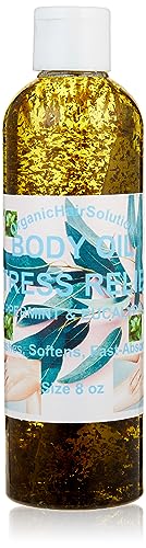 Nourishing Body Oil- (Eucalyptus & Peppermint scent) Stress Relief-Vegan Skin Moisturizer- Anti Aging- Bath- Massage - Natural Plant-Based Oil-Moisturizes Your Skin
