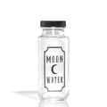 Moon Water Charging Glass Jar 8oz – Necklace Holder – Goth Candles Handmade