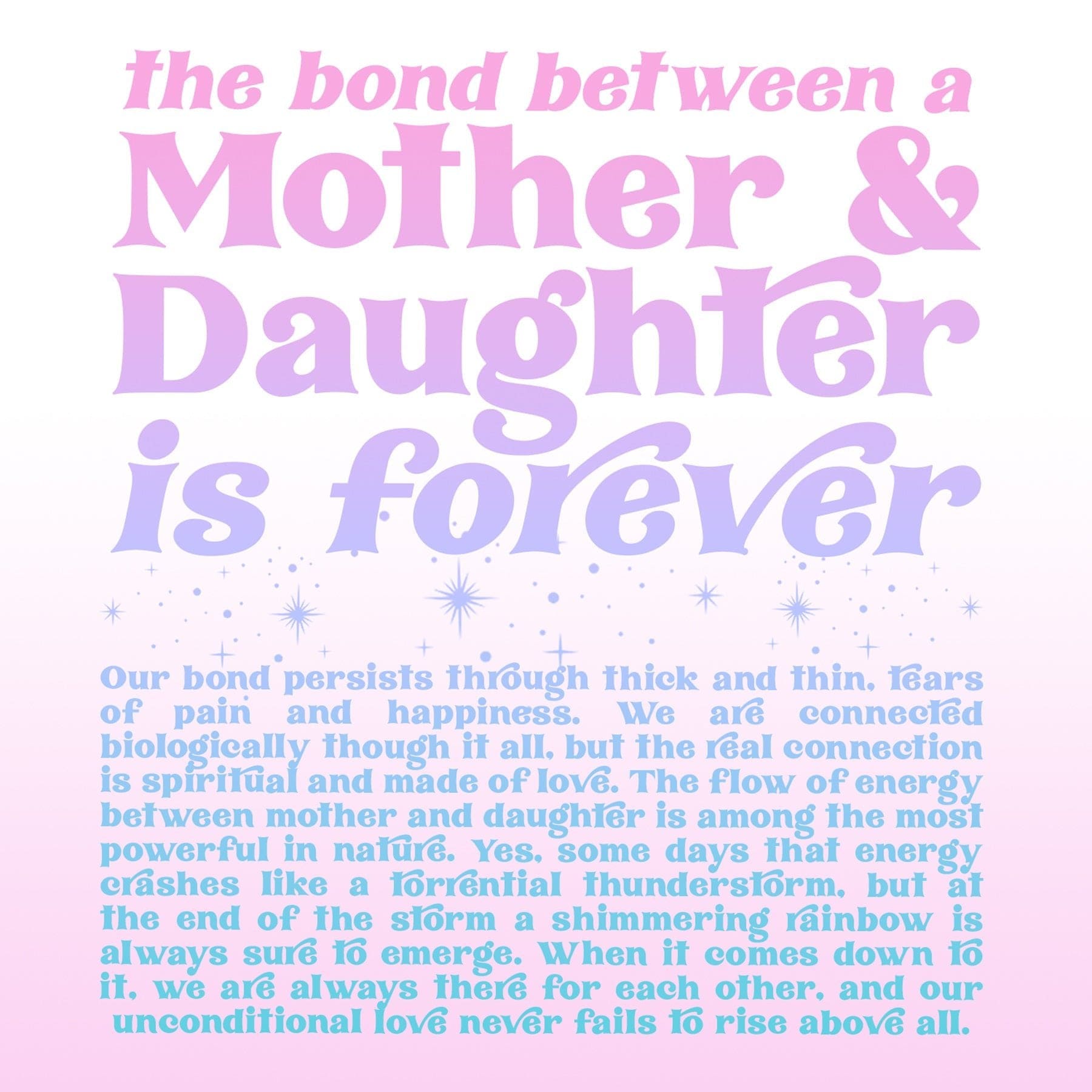 Mother & Daughter Double Circle Necklace Gift Box Set