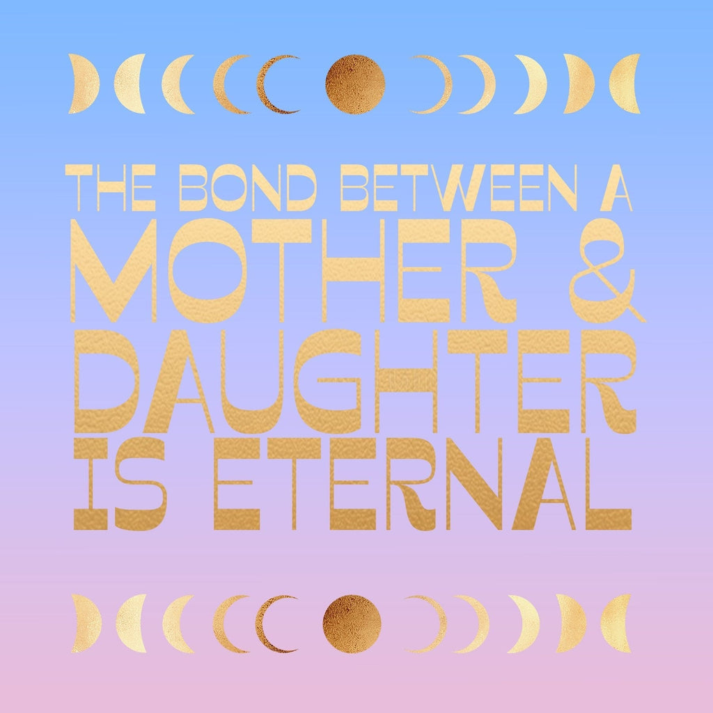 Mother & Daughter DoubleCircleNecklace Gift Box Set