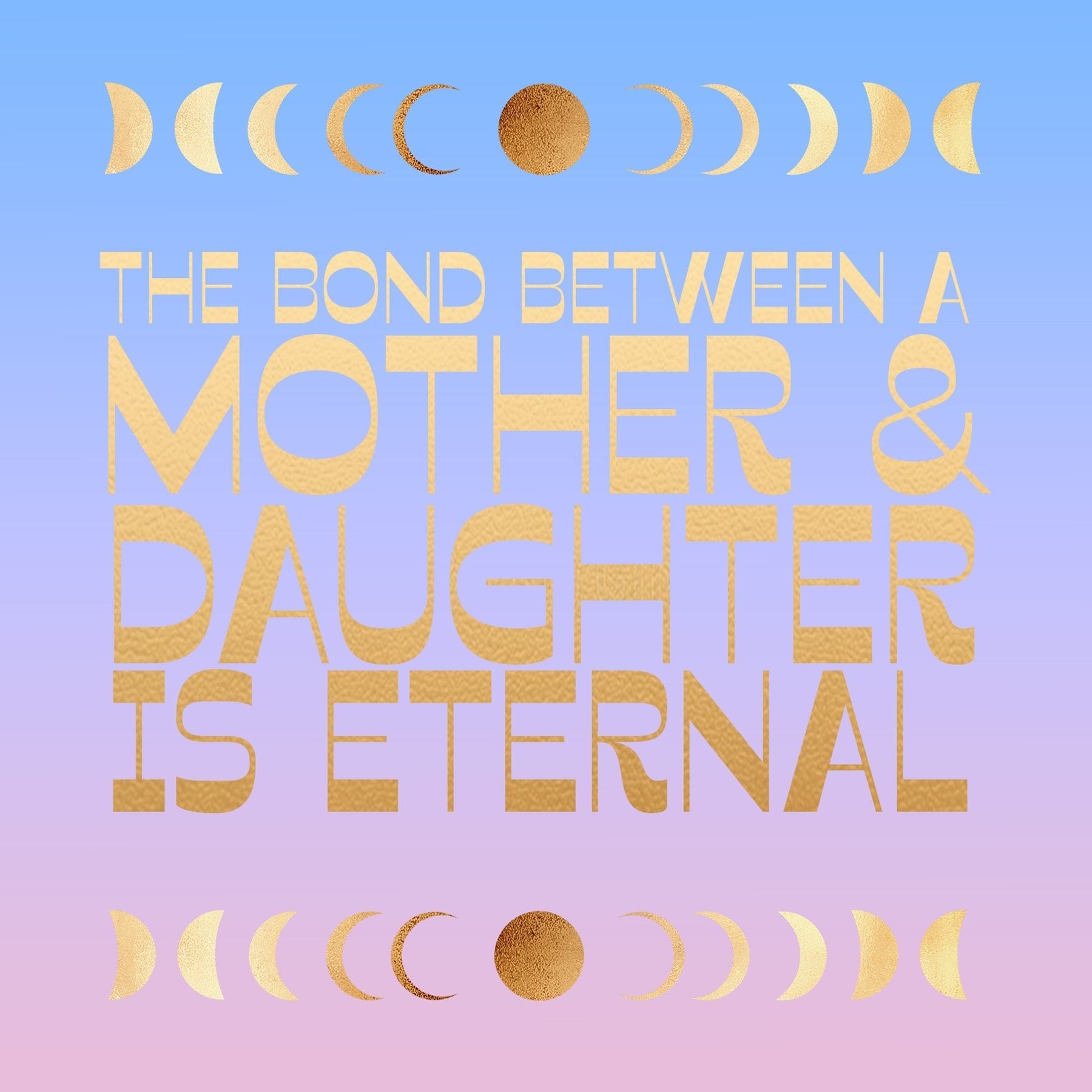 Mother & Daughter DoubleCircleNecklace Gift Box Set