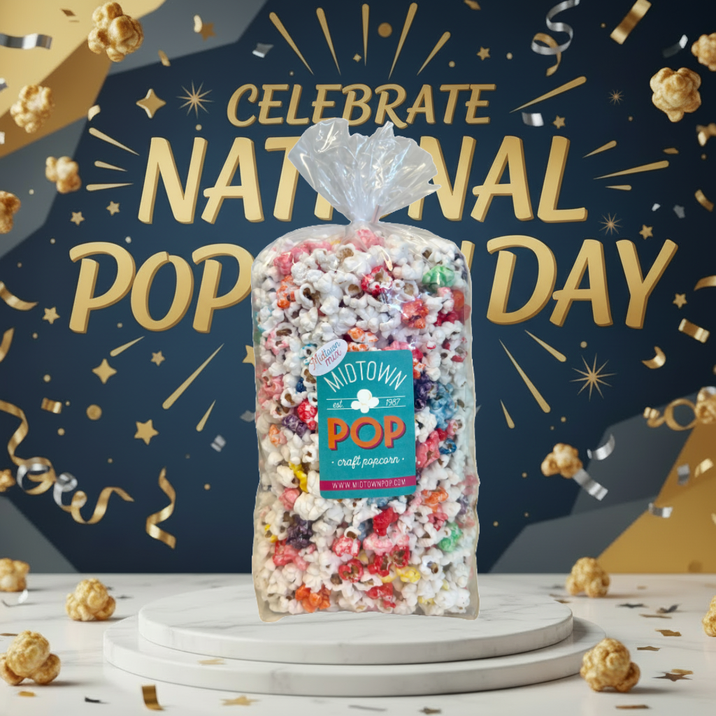 Midtown Mix (Confetti + Regular) 🎉 Gourmet Popcorn