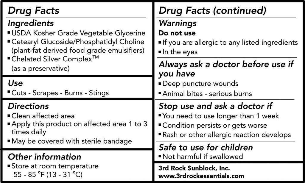 Nutrasporin® - All Natural First Aid Ointment 100ppm Silver Gel