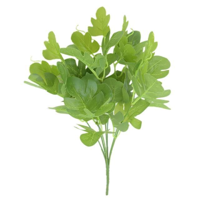 New Artificial Shrubs Boston Fern Grass Fake Green Bushes Indoor Outdoor UV Resistant Indoor Outside For Home Garden Porch Window Décor