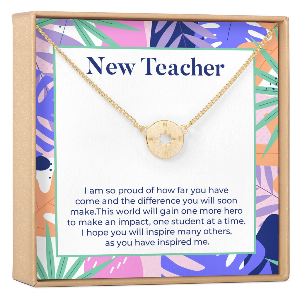 New Teacher Necklace, Multiple Styles Jewelry
