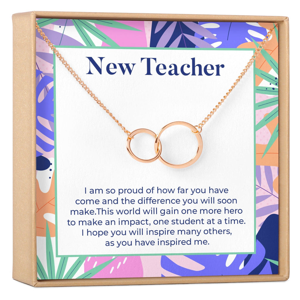 New Teacher Necklace, Multiple Styles Jewelry