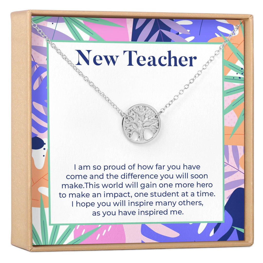 New Teacher Necklace, Multiple Styles Jewelry