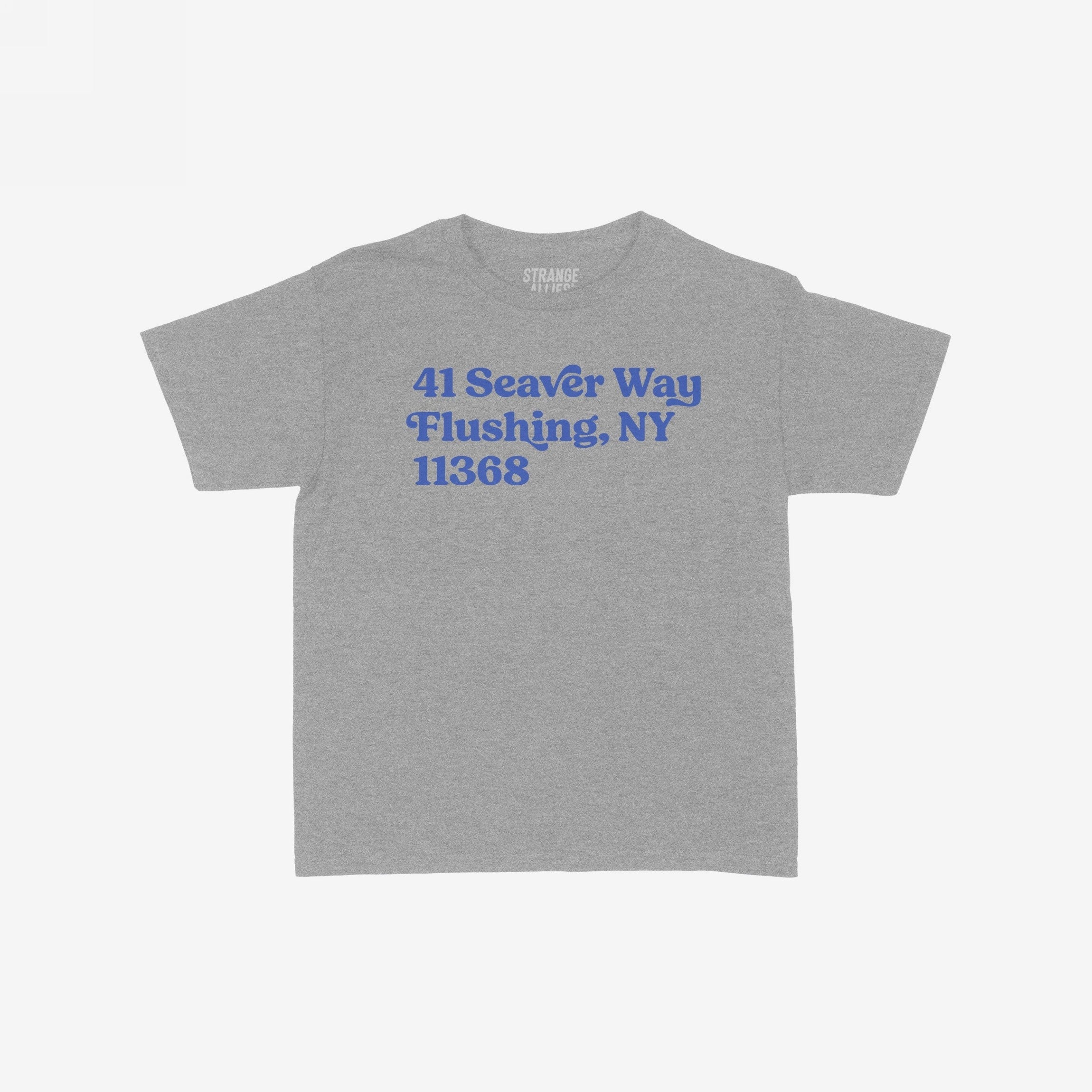 New York Baseball Stadium NYM Address Women's Baby Tee