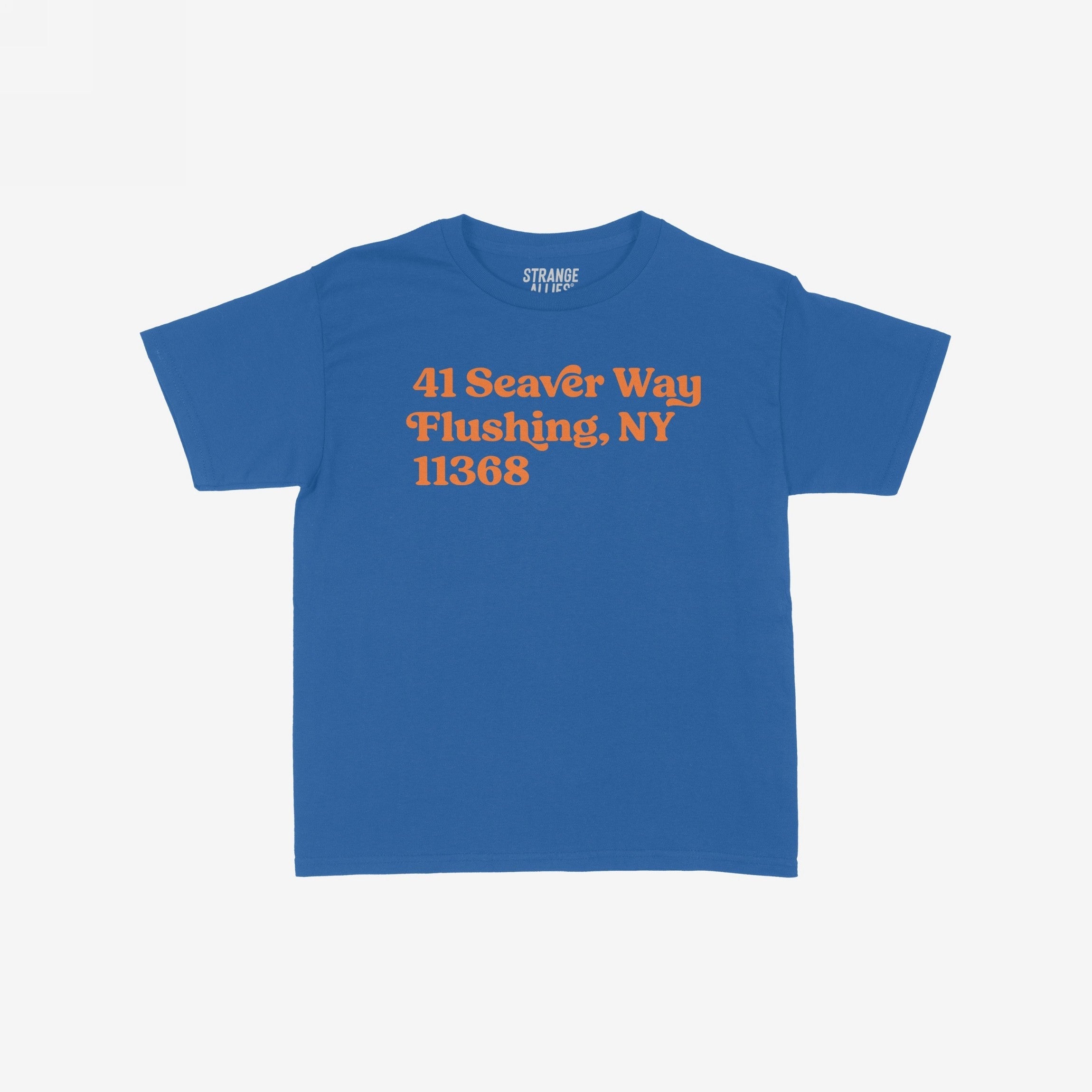 New York Baseball Stadium NYM Address Women's Baby Tee
