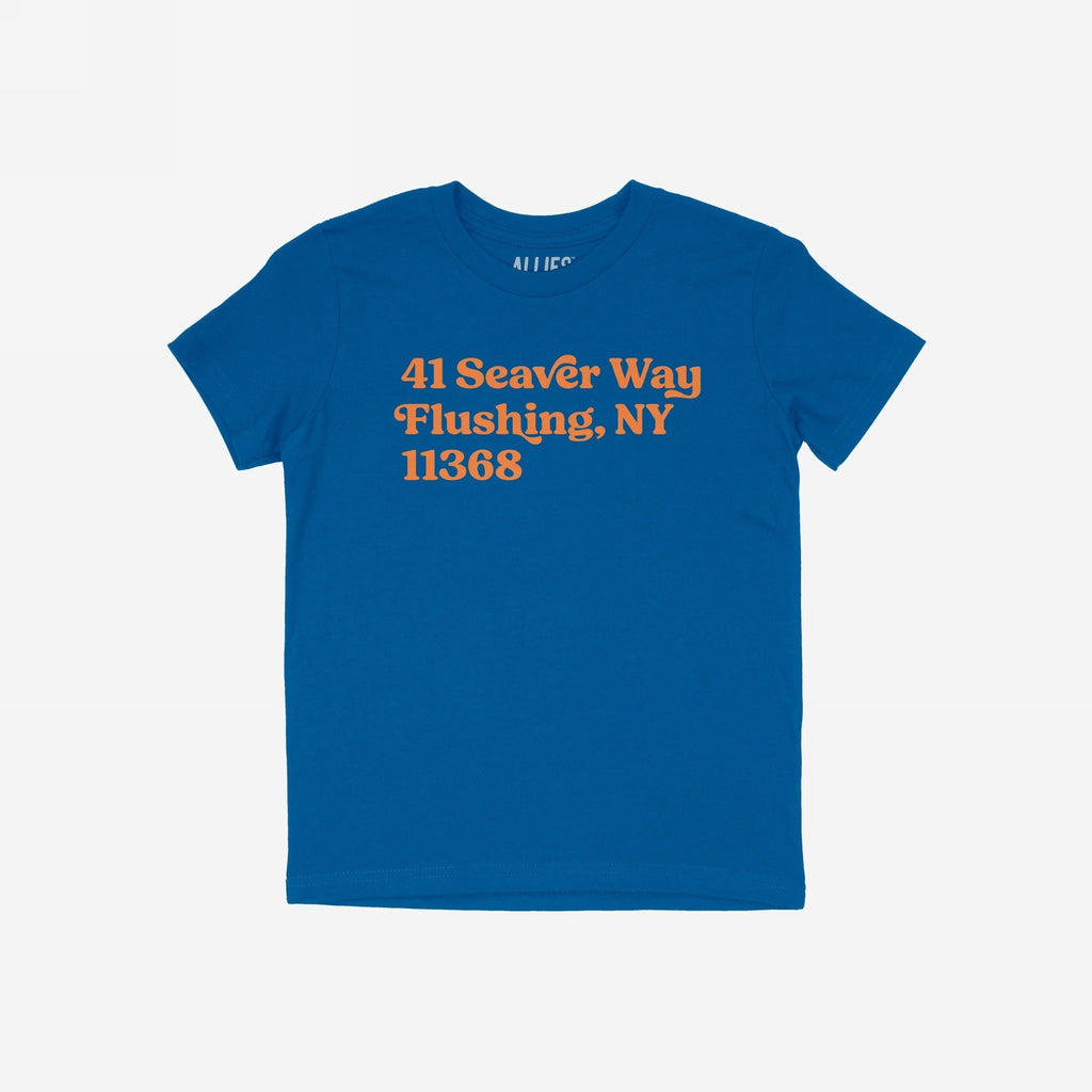 New York Baseball Stadium NYM Address T-shirt
