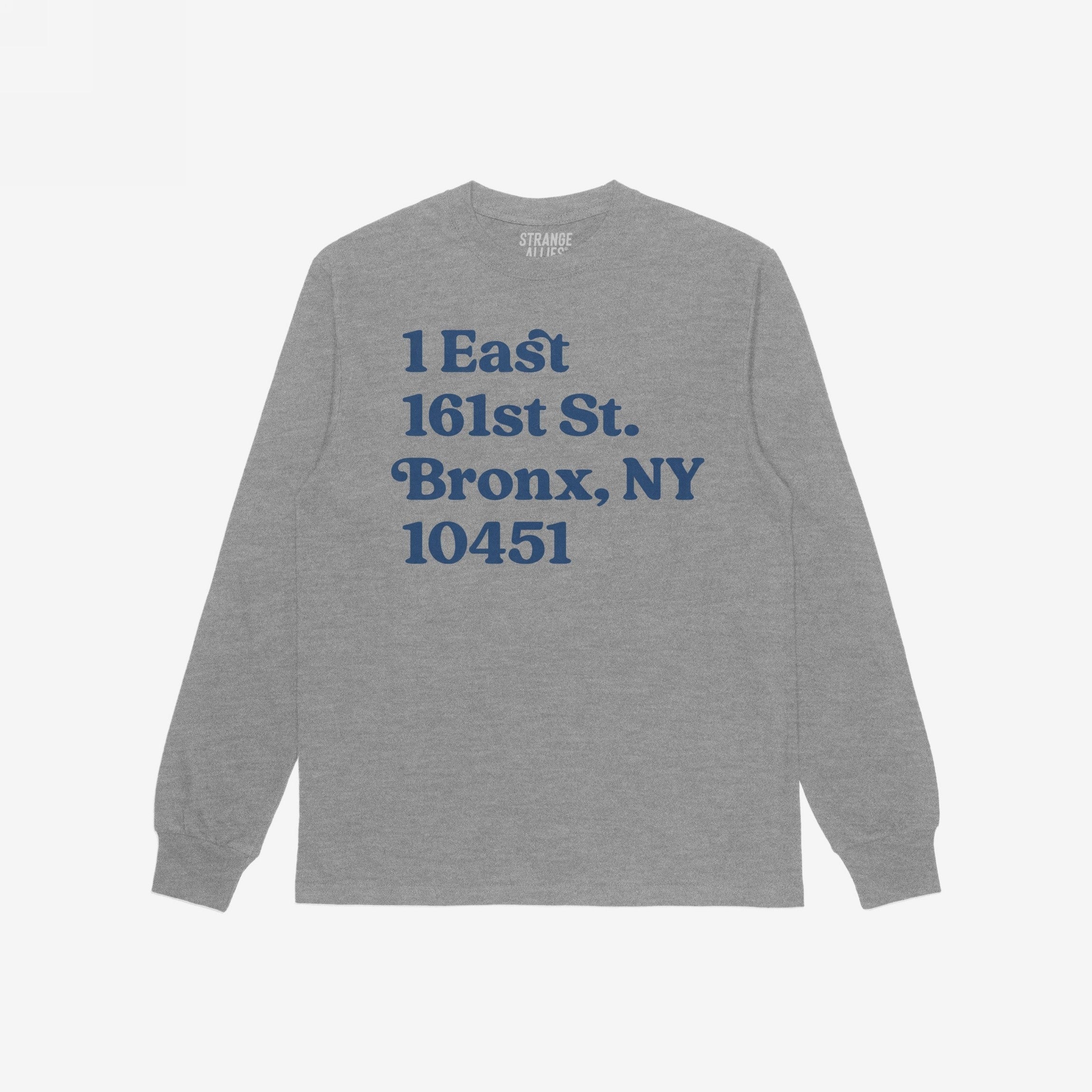 New York Baseball Stadium NYY Address T-shirt