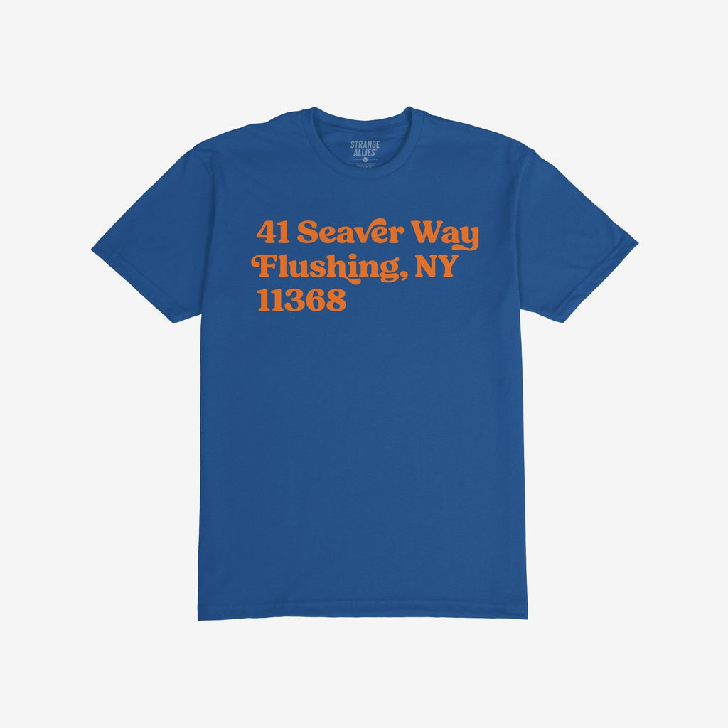 New York Baseball Stadium NYM Address T-shirt