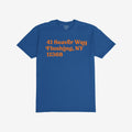 New York Baseball Stadium NYM Address T-shirt