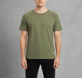 New Standard 4 Corners Raglan (Army Green) 100% USA Cotton