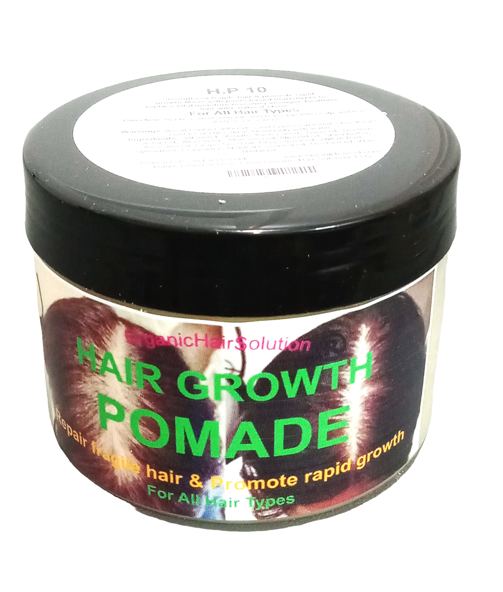 Hair Growth Pomade Grease with Mango butter, Peppermint Oil, Tea Tree Oil, Argan oil, Jojoba seed, Avocado oil, Castor oil, Sweet Almond, Vitamin E Oil for Scalp and Hair