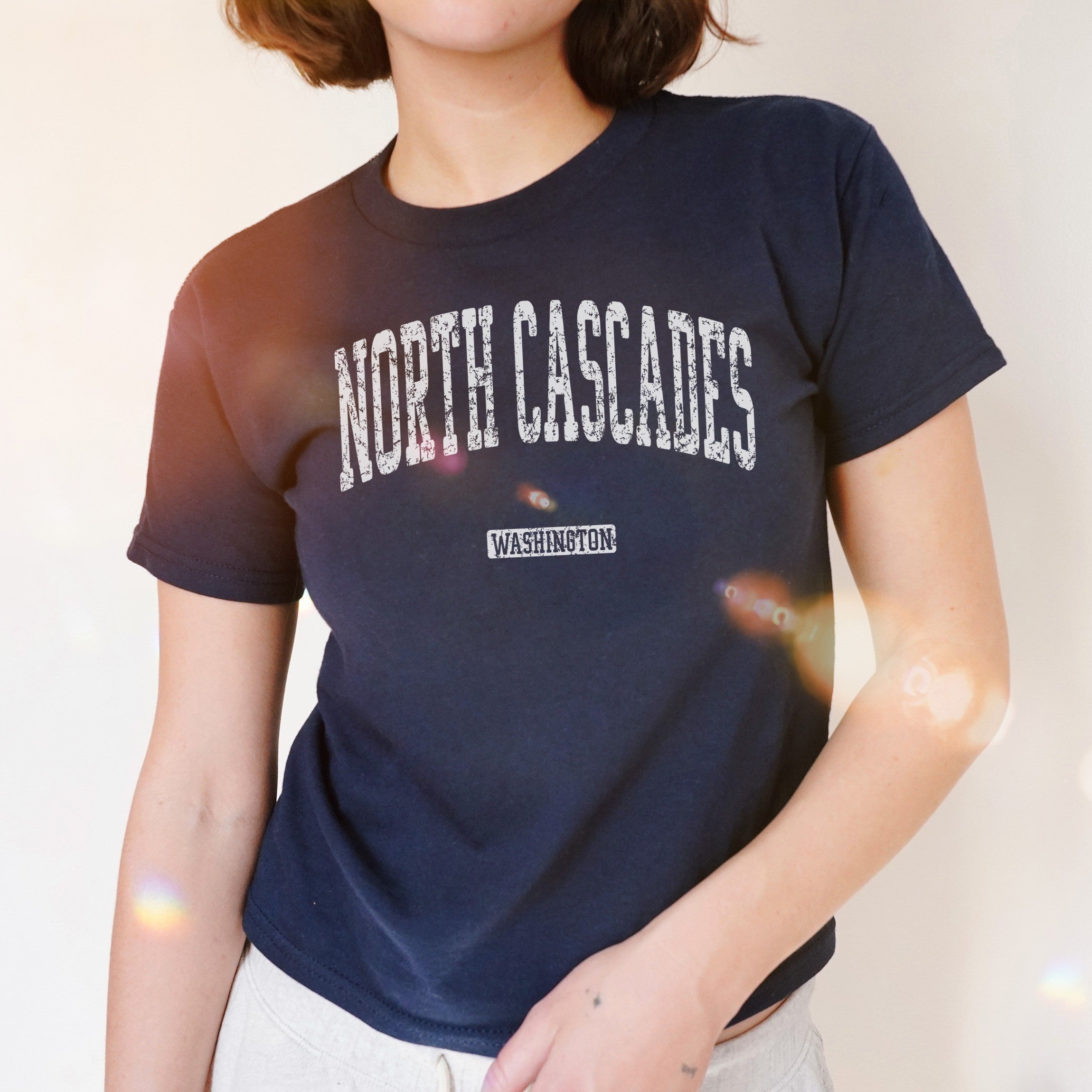 North Cascades Washington Women's Baby Tee