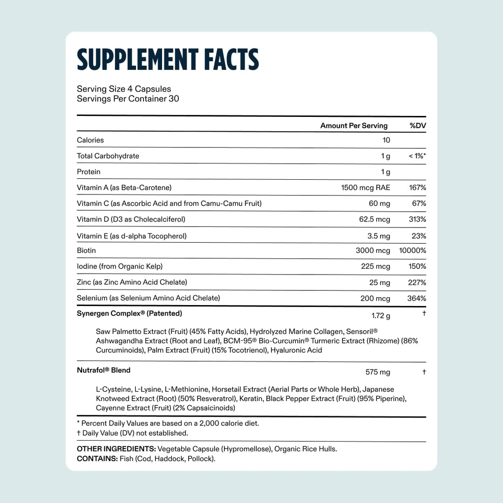 Nutrafol Men's Hair Growth Supplement 3-Month Supply