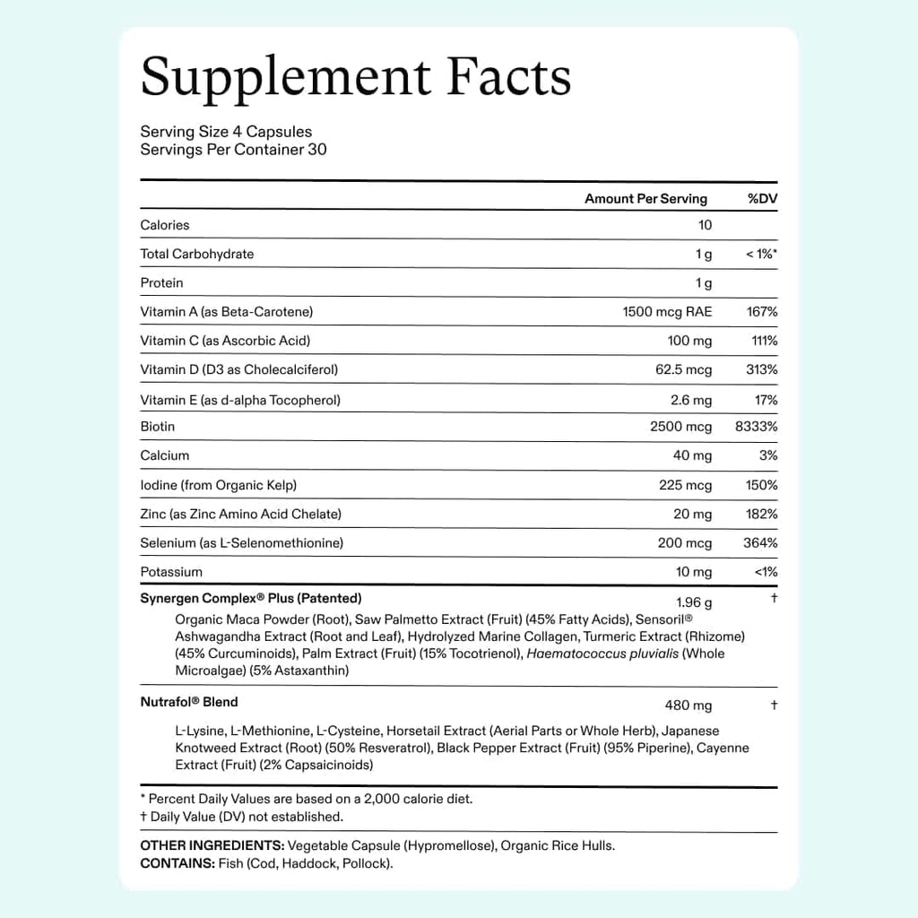 Nutrafol Women's Balance Hair Growth Pack 3-Month Supply