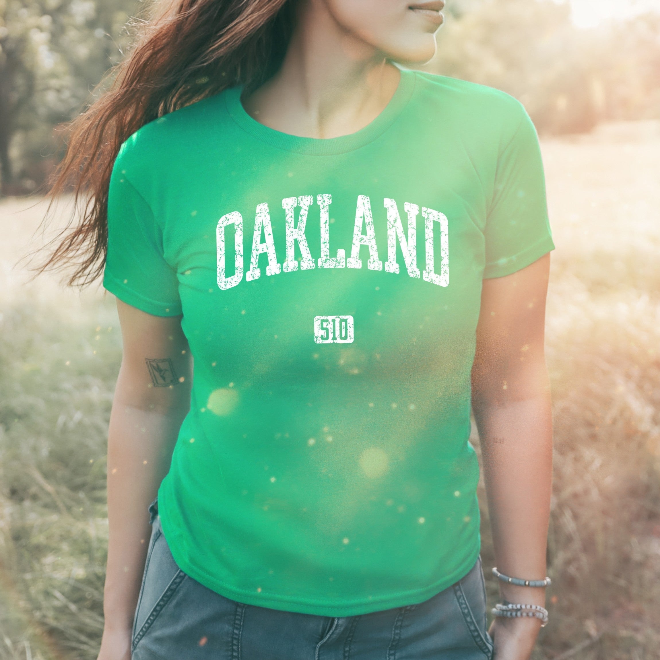 Oakland 510 Women's Baby Tee