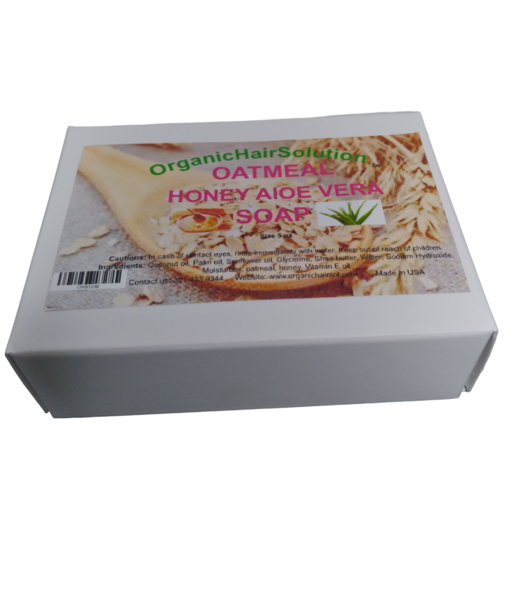 OATMEAL SOAP With Honey & Aloe Vera
