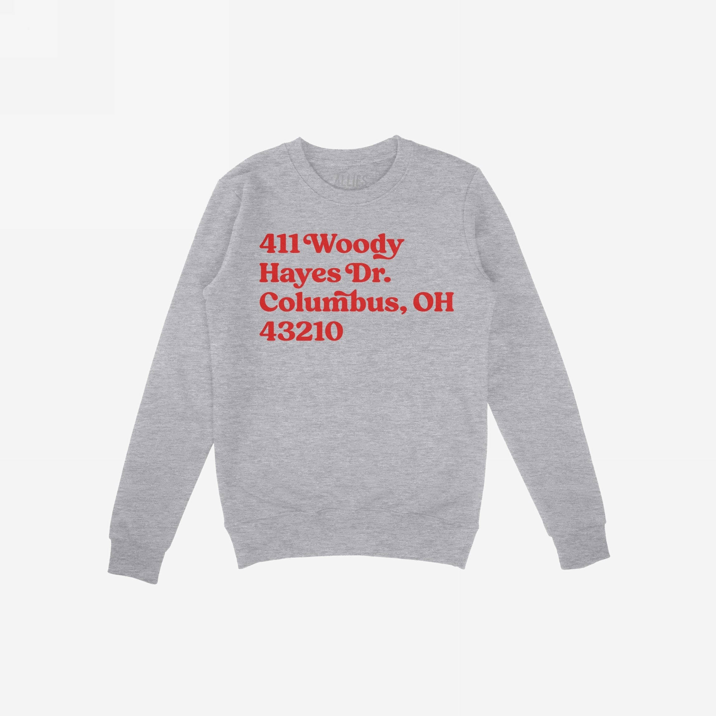Ohio State Football Stadium Address Hoodie & Sweatshirt