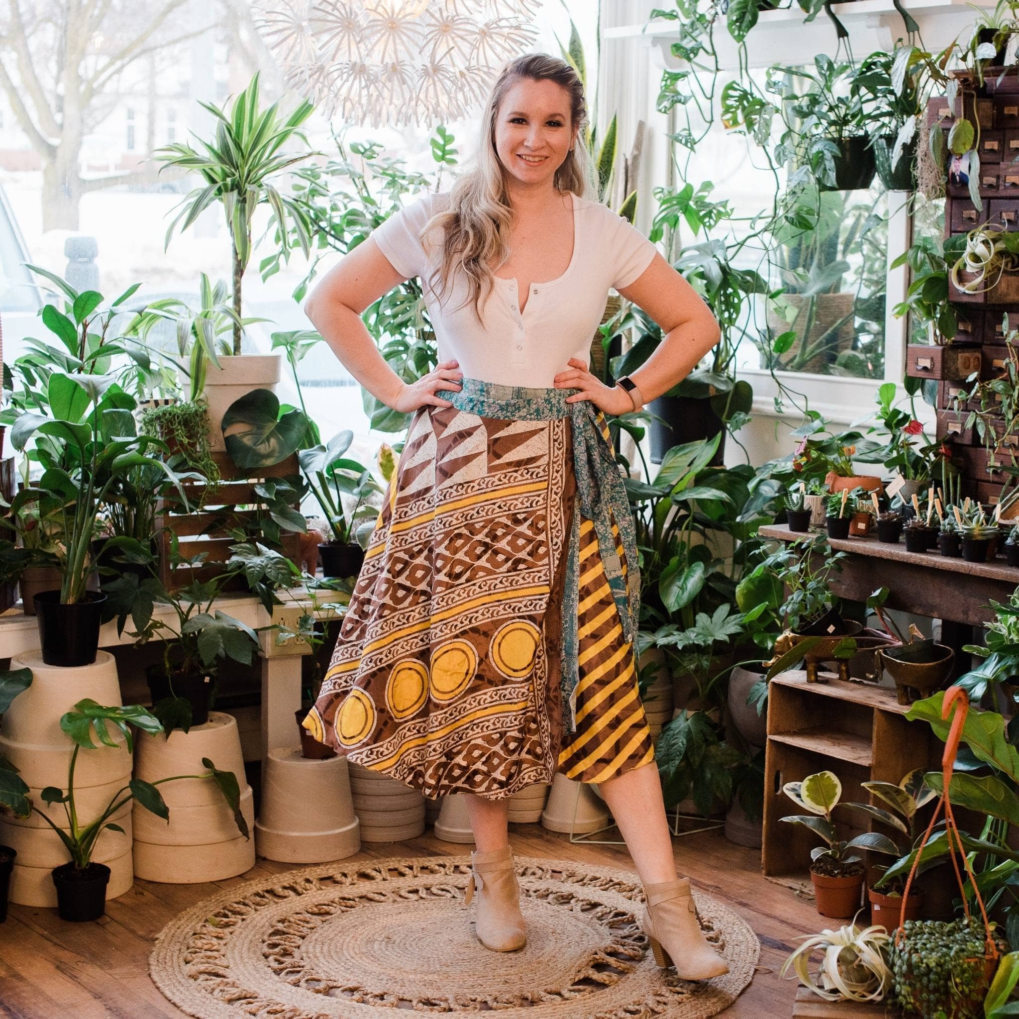 Made With Love: The Original Sari Wrap Skirt