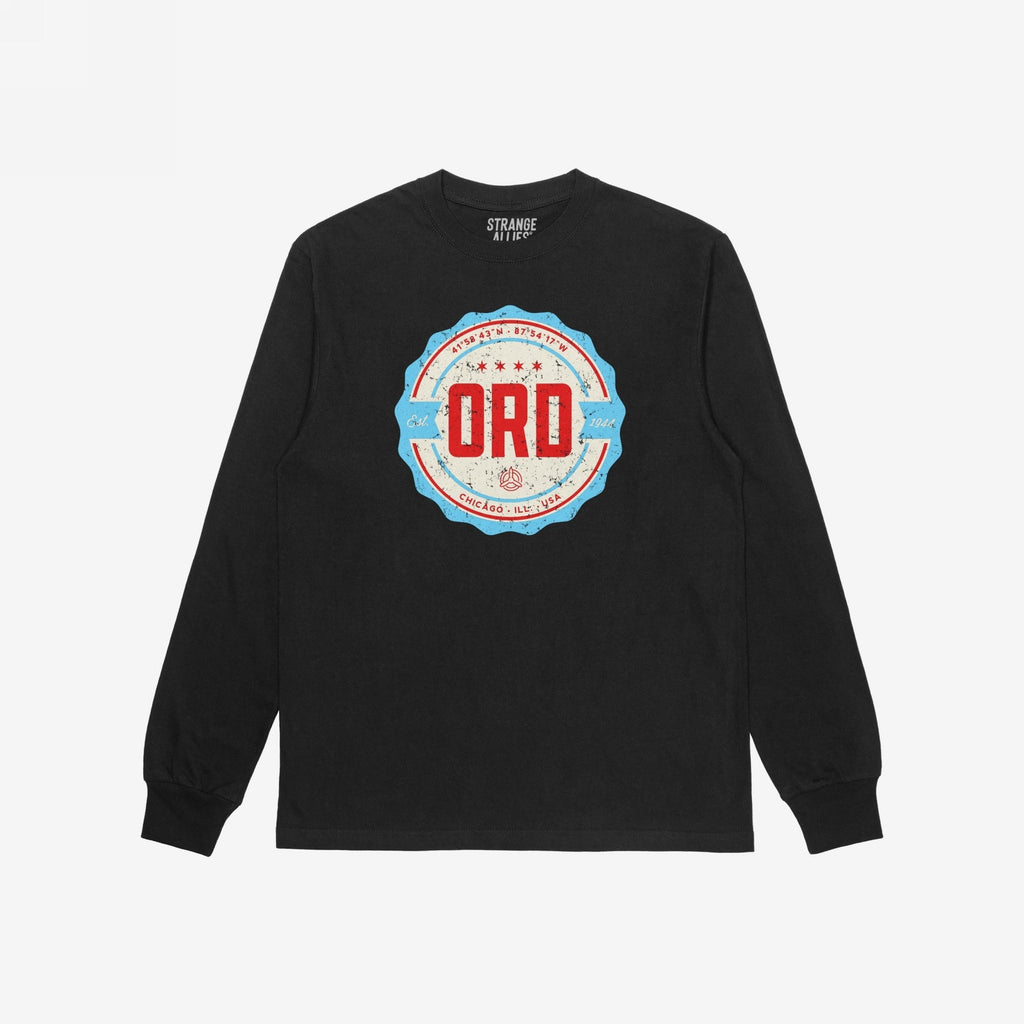 Chicago ORD O'Hare Airport Badge T-shirt