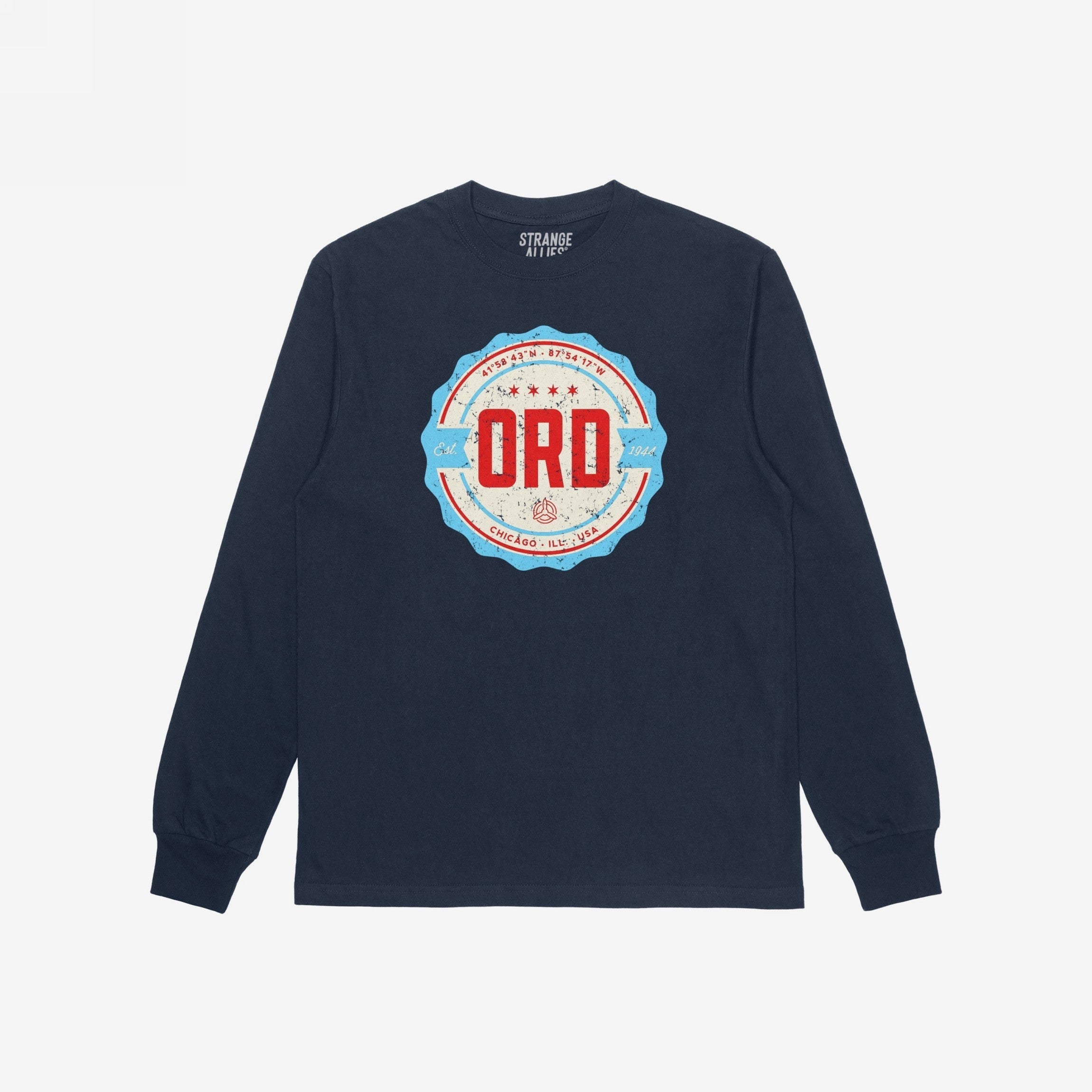 Chicago ORD O'Hare Airport Badge T-shirt
