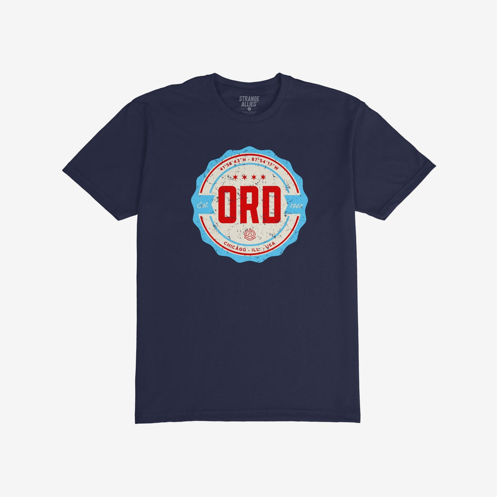 Chicago ORD O'Hare Airport Badge T-shirt
