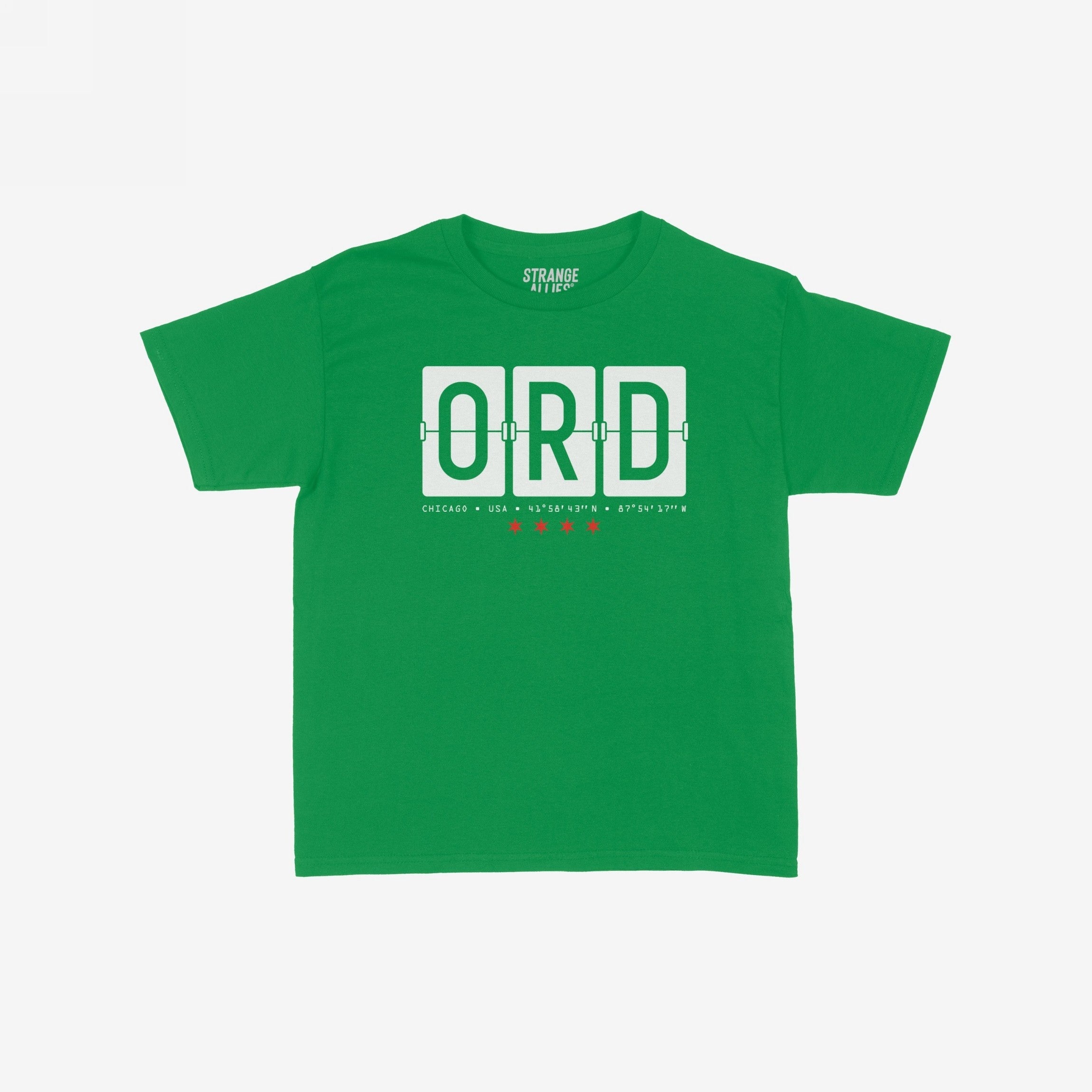 Chicago ORD O'Hare Airport Flipboard Women's Baby Tee