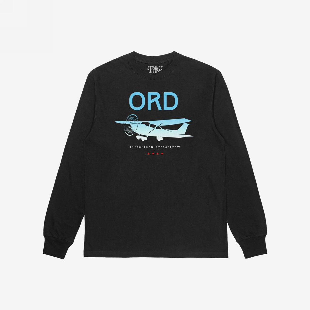 Chicago ORD O'Hare Airport Gradient T-shirt