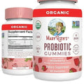 MaryRuth Organics Organic Probiotic Gummies, Strawberry, 5 Billion CFU, 60 Count