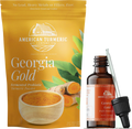Georgia Gold Fermented Turmeric Powder & Oil Bundle – Lead-Free, Enhanced Absorption