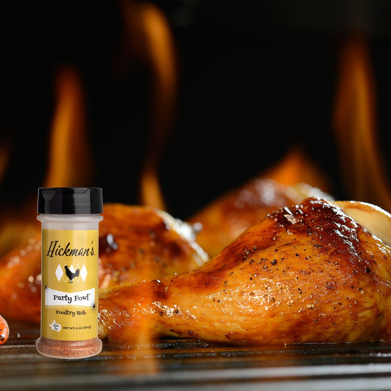 Hickman’s Party Fowl Chicken Rub | Case of 12