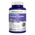 NusaPure Passion Flower 20:1 Extract, 300 mg, 120 Veggie Caps, Non-GMO, Bioperine, Extract Supplement