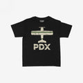 Portland PDX Airport Women's Baby Tee