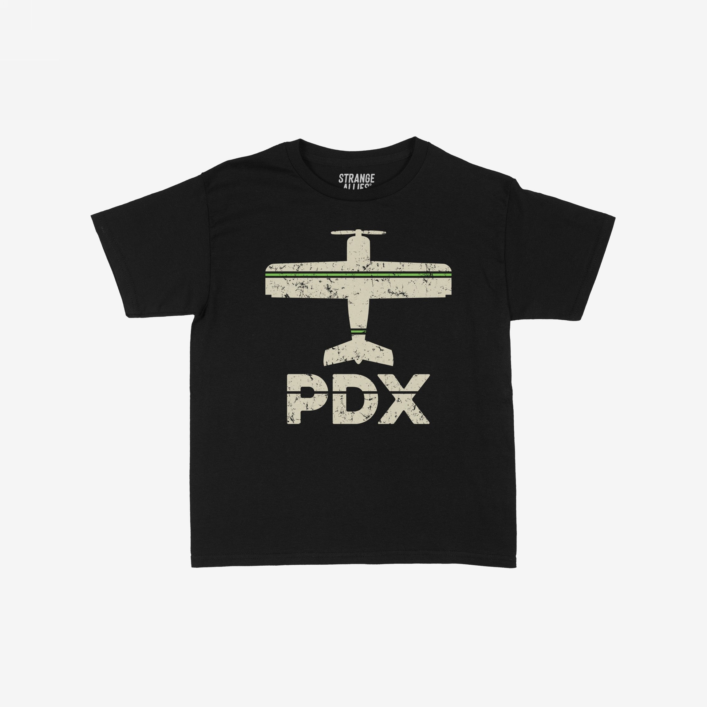 Portland PDX Airport Women's Baby Tee
