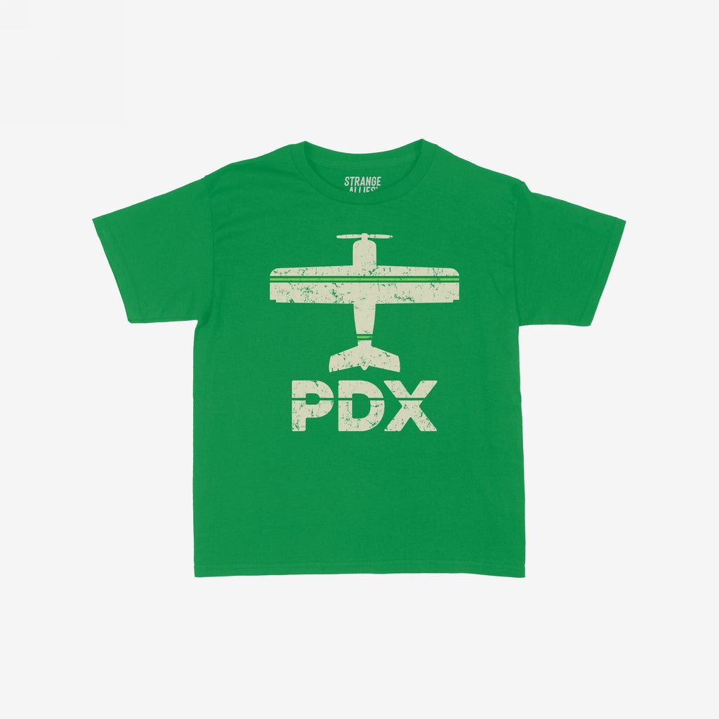 Portland PDX Airport Women's Baby Tee