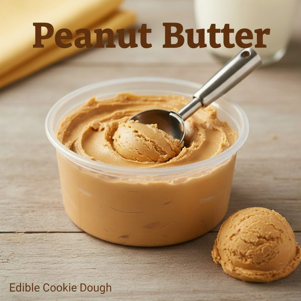 Peanut Butter Edible Cookie Dough