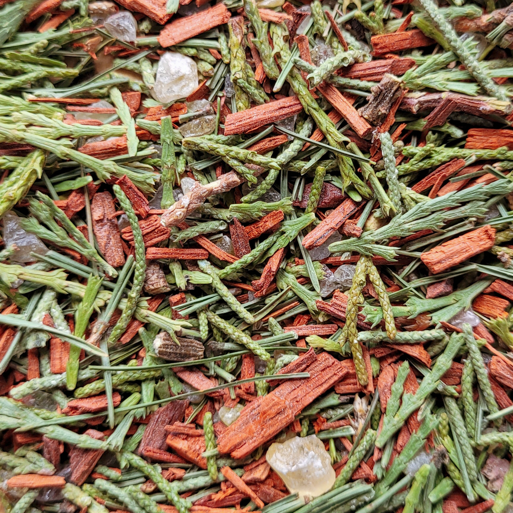 From the Forest Herbal Incense – Cedar Pine Frankincense Blend for Grounding, Meditation & Woodland Rituals