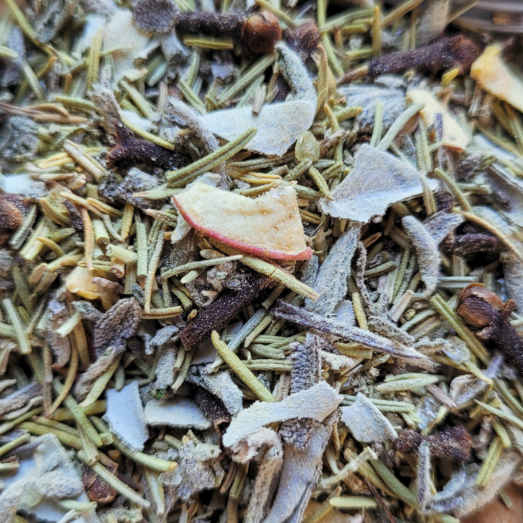 Mabon Herbal Incense – Apple Sage Copal Blend for Autumn Rituals, Gratitude & Balance