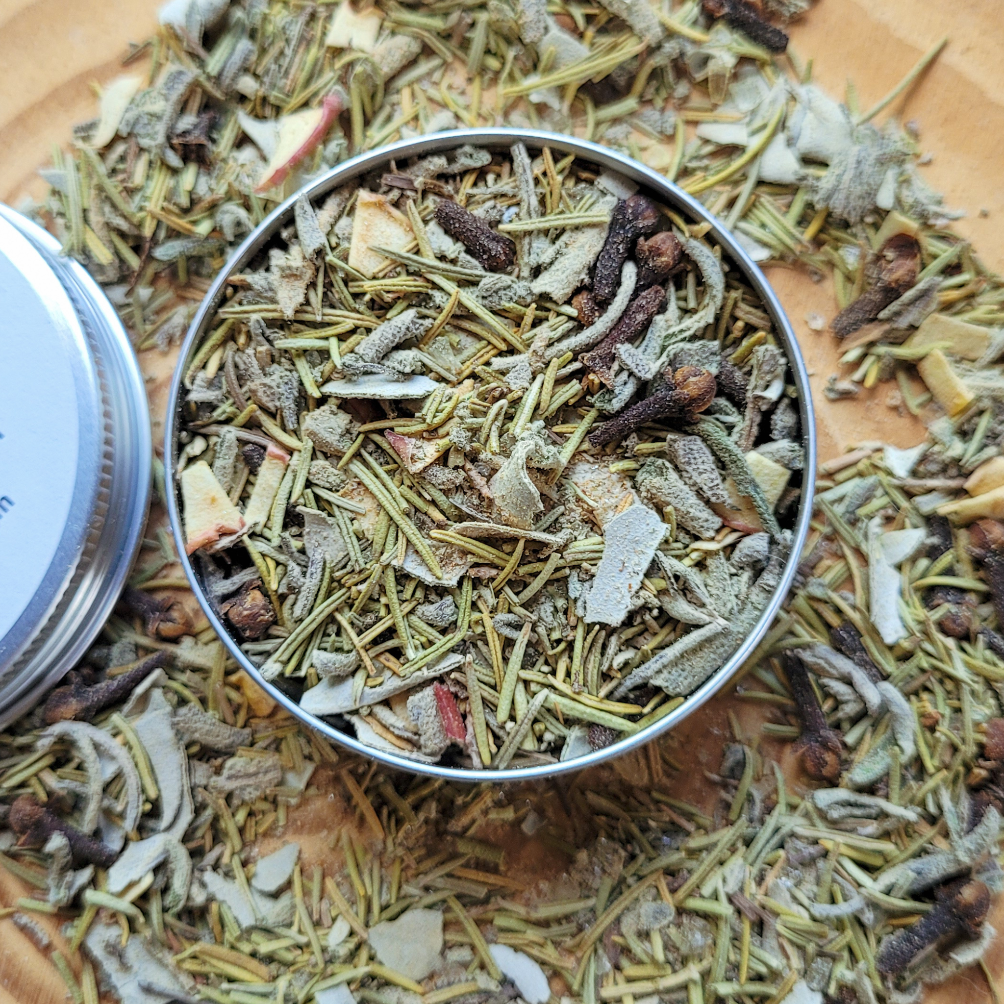 Mabon Herbal Incense – Apple Sage Copal Blend for Autumn Rituals, Gratitude & Balance